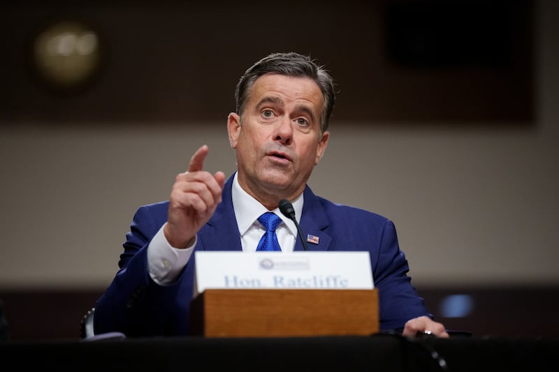 CIA Director John Ratcliffe speaks during a Senate Intelligence confirmation hearing on Capitol Hill on January 15, 2025 in Washington, DC.
