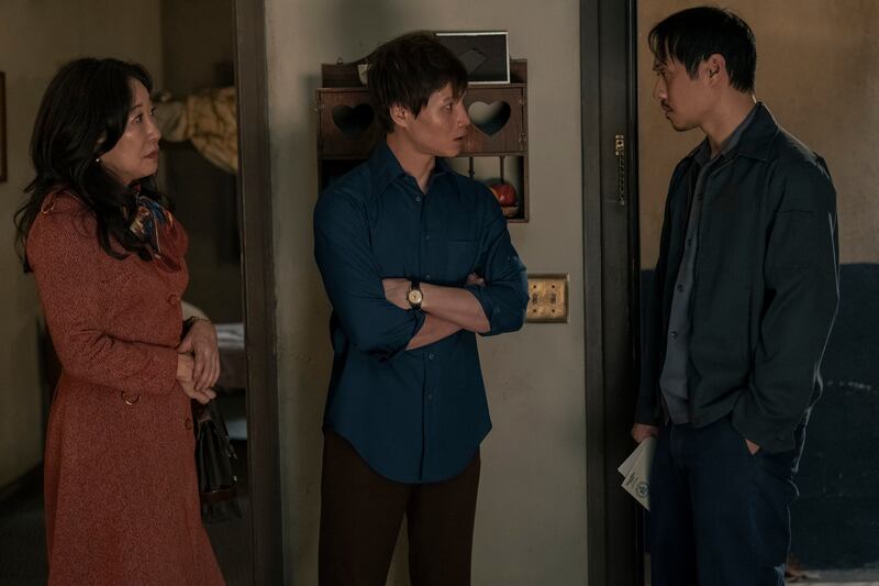 Sandra Oh, Hoa Xuande, and Fred Nguyen Khan.