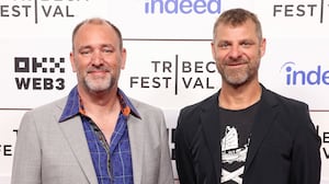 NEW YORK, NEW YORK - JUNE 07: Trey Parker and Matt Stone attend the premiere of "Casa Bonita Mi Amore!" at the Tribeca Festival at Spring Studios on June 07, 2024 in New York City. (Photo by Taylor Hill/WireImage)