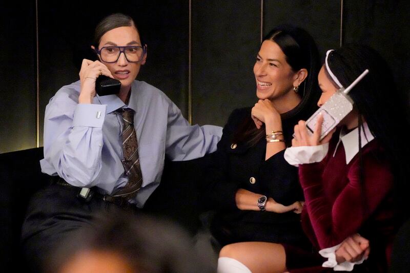 A photo of Jenna Lyons and Rebecca Minkoff