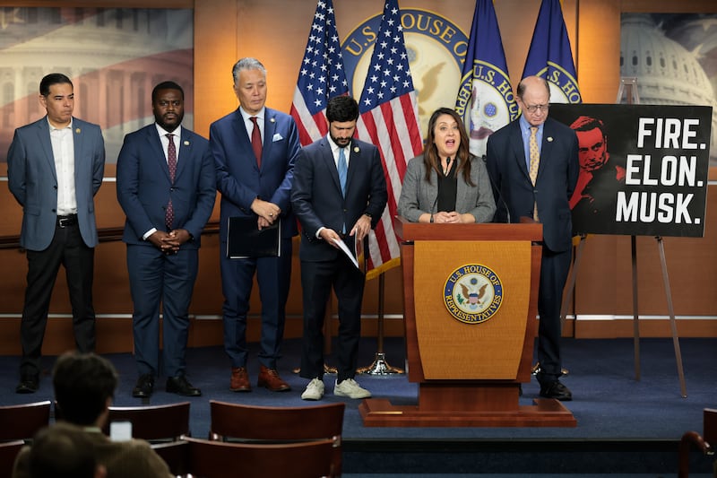 Dem press conference