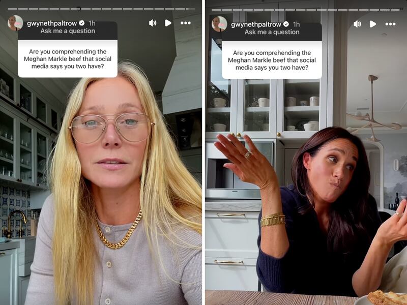 Gwyneth Paltrow and Meghan Markle