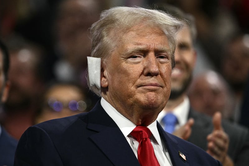 Jackson said he was the one who bandaged Trump's ear after he was shot in Butler, Pennsylvania, in July 2024.