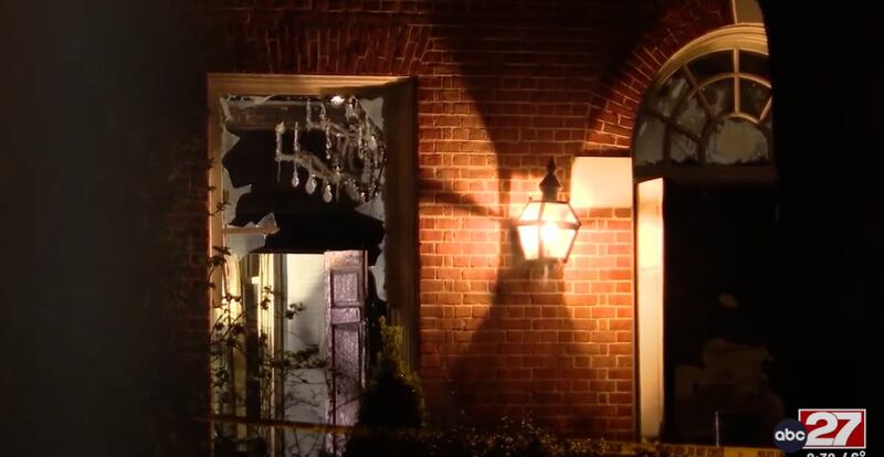 PA Governor's mansion fire.