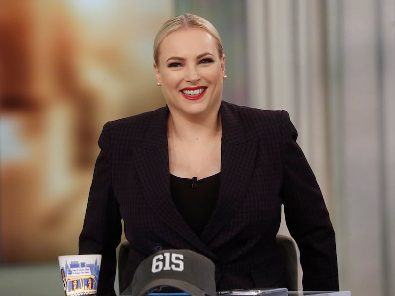 Meghan McCain on "The View."