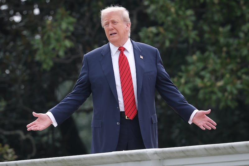 Even Fox News couldn't fully understand why Trump was on the White House roof.