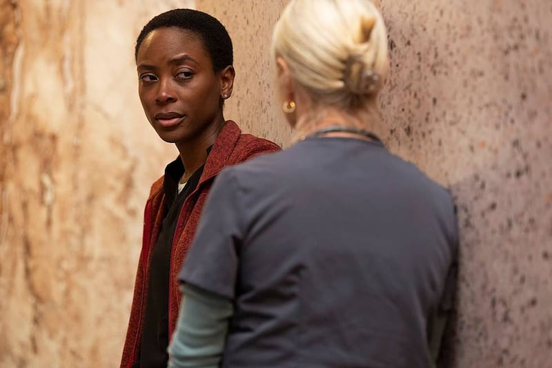 Tracy Ifeachor and Katherine LaNasa.