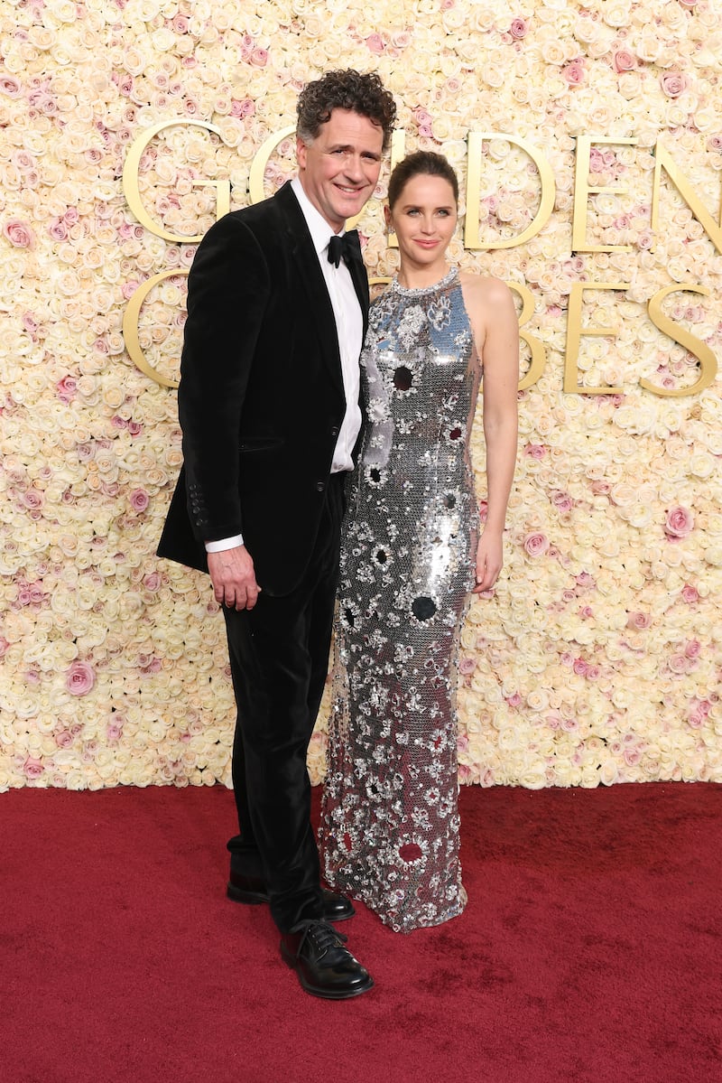 Charles Guard and Felicity Jones