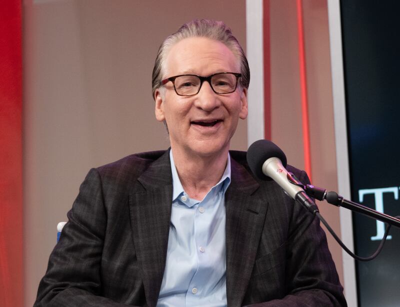 Bill Maher visits the Megyn Kelly Show in New York in May.