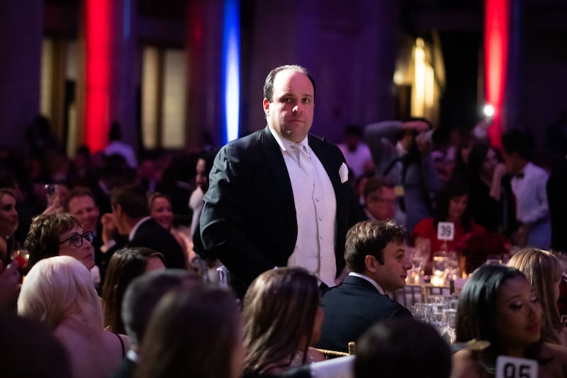 Republican strategist, attorney and investment banker Boris Epshteyn attends the New York Young Republican Club's Annual Gala at Cipriani's Wall Street in New York City on December 15, 2024.