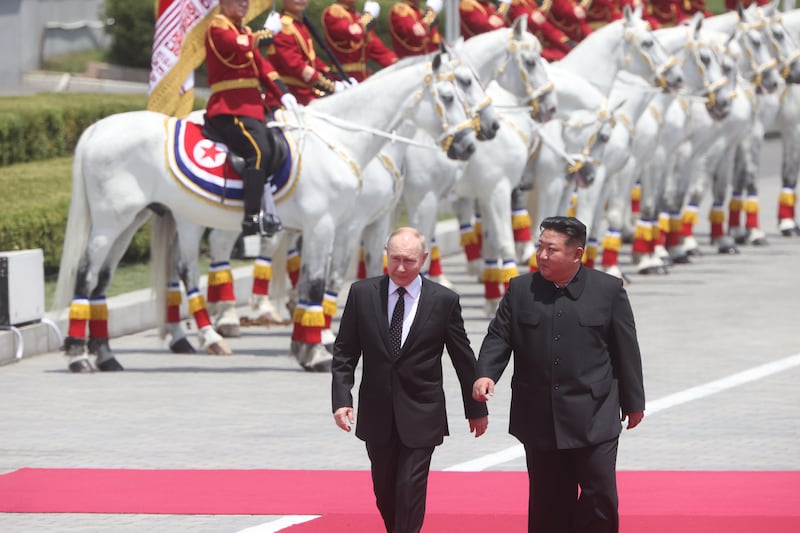 Vladimir Putin is relying on Kim Jong Un's missiles and soldiers for his bogged-down offensive in eastern Ukraine.