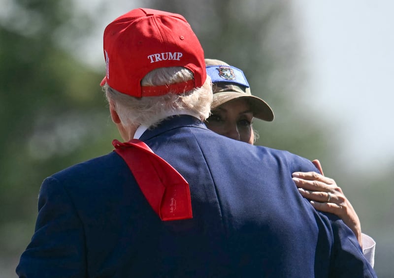 Michigan Governor Gretchen Whitmer took heat for how she greeted President Trump at Selfridge Air National Guard Base in Warren, Michigan, on April 29, 2025, but polling shows voters approve of her approach.
