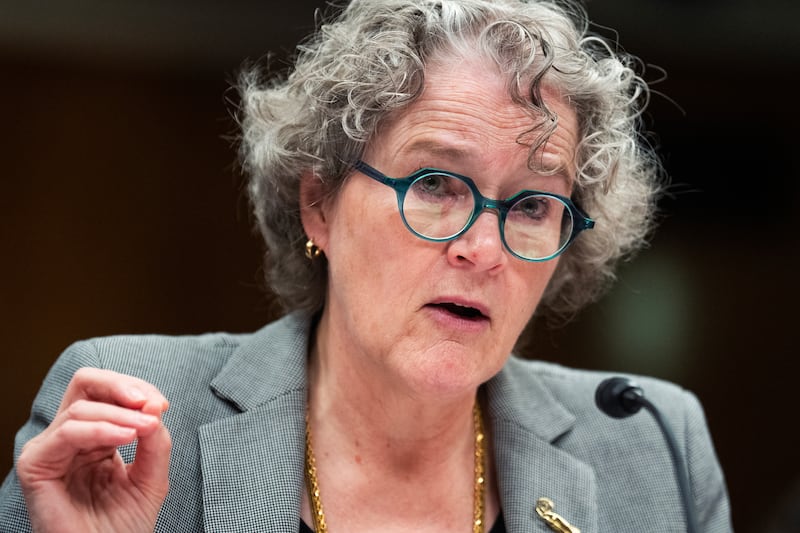 UNITED STATES - MAY 23: Dr. Jeanne Marrazzo, director, National Institute of Allergy and Infectious Diseases, testifies during the Senate Appropriations Subcommittee on Labor, Health and Human Services, Education, and Related Agencies hearing on the "Fiscal Year 2025 Budget Request for the National Institutes of Health," in Dirksen building on Thursday, May 23, 2024.