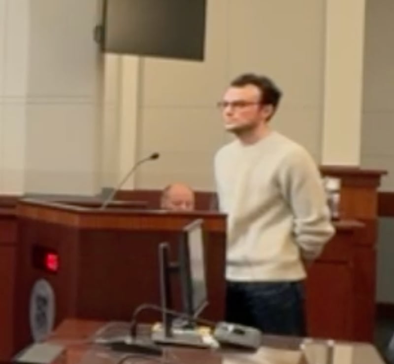 A man who identified himself as only a federal employee claimed Monday night that one of Elon Musk’s top lieutenants is living in an agency building with his wife and baby.