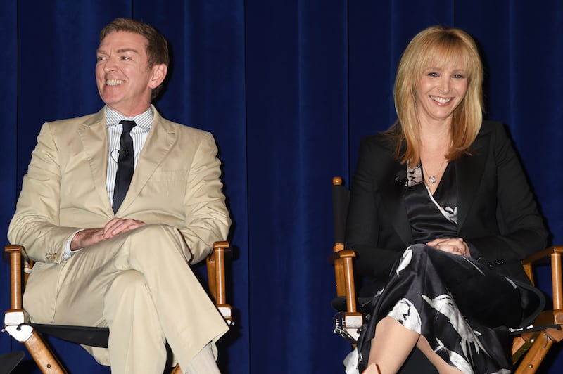 LOS ANGELES, CA - JUNE 02: Executive Producer Michael Patrick King and Actress Lisa Kudrow attend HBO's "The Comeback" For Your Consideration Event at the Writer's Guild Theater on June 2, 2015 in Los Angeles, California. (Photo by c for HBO)