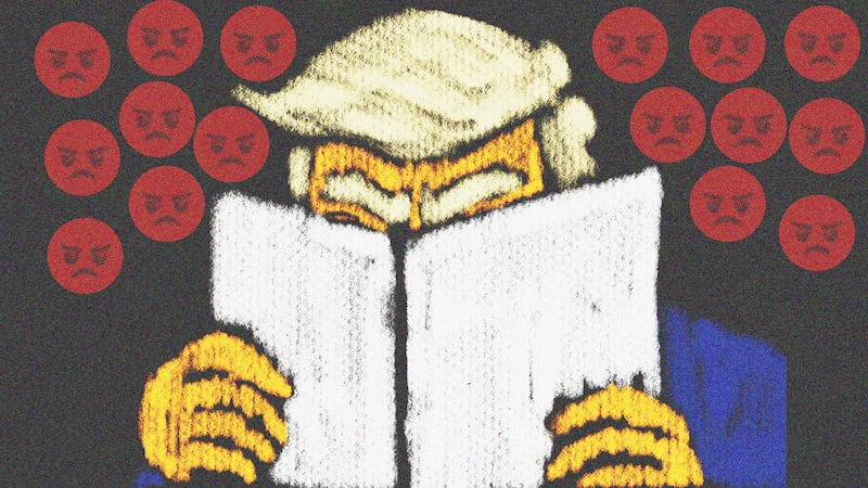 Donald Trump illustration