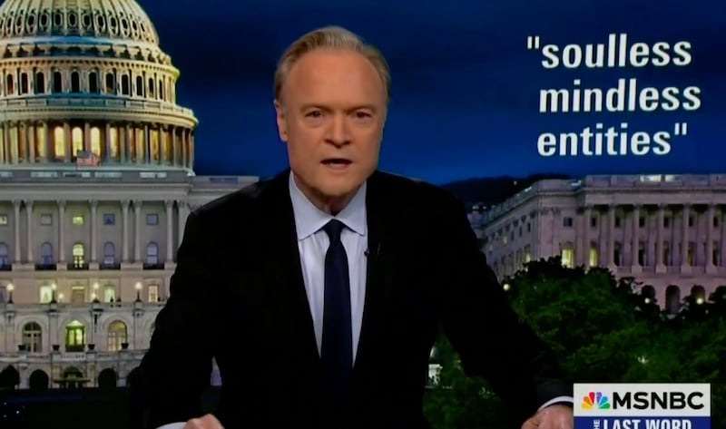The Last Word host Lawrence O'Donnell