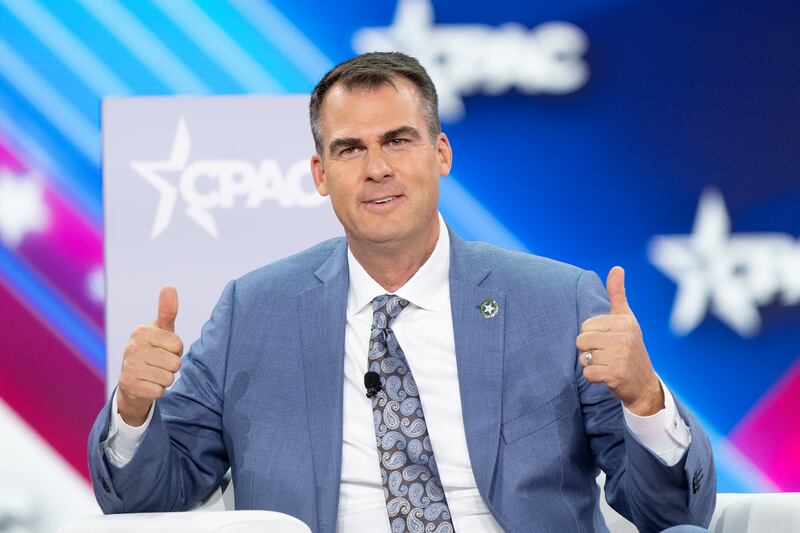 Governor of Oklahoma Kevin Stitt.