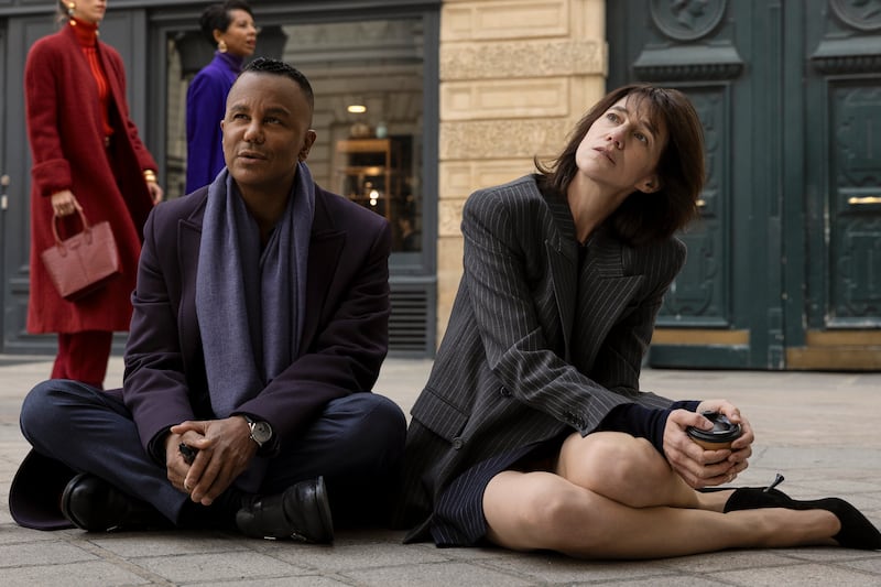 Yanic Truesdale and Charlotte Gainsbourg