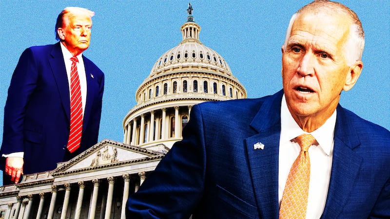 Thom Tillis, Donald Trump