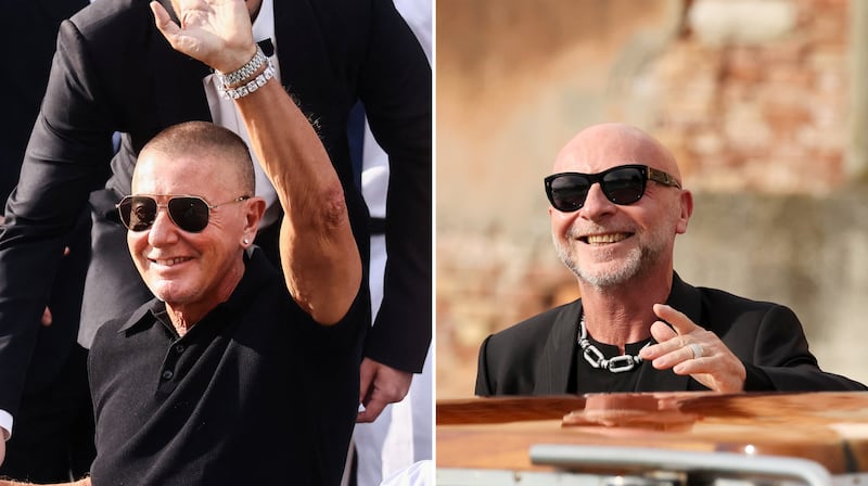 Stefano Gabbana and Dolce Domenico