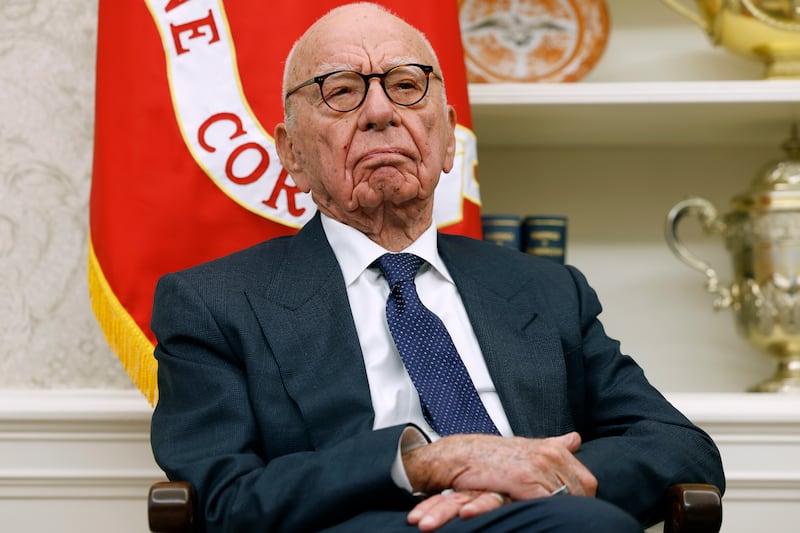 Donald Trump mocked Rupert Murdoch.