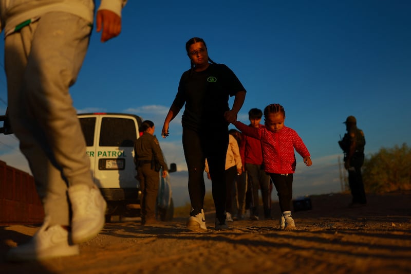Migrants and CBP