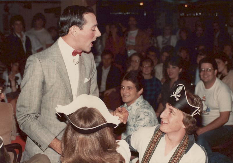 Pee-wee Herman show on tour in 1984.