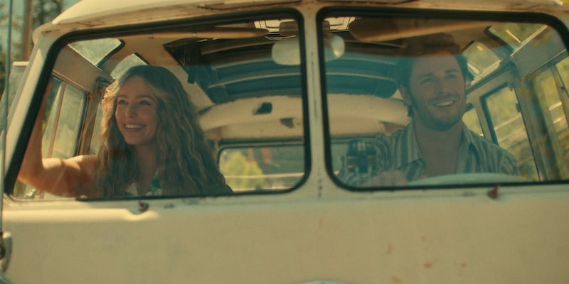Jessica Rothe and Callum Kerr.