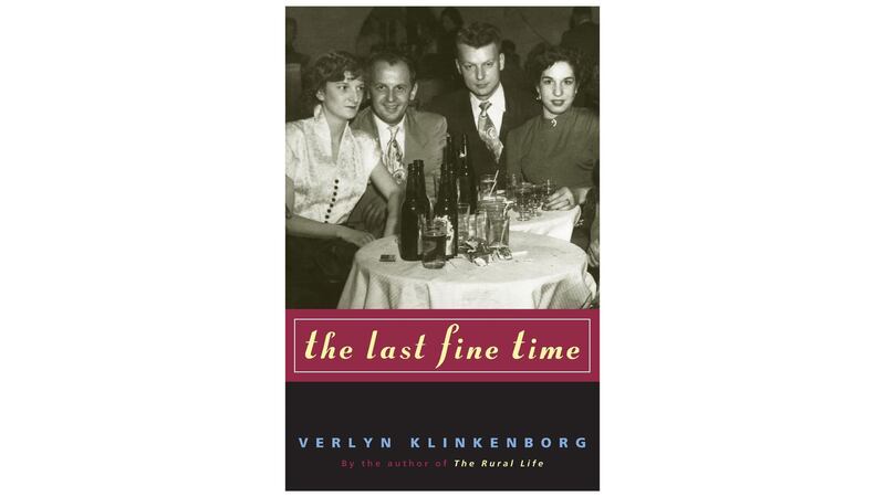 A photograph of the book cover The Last Fine Time.