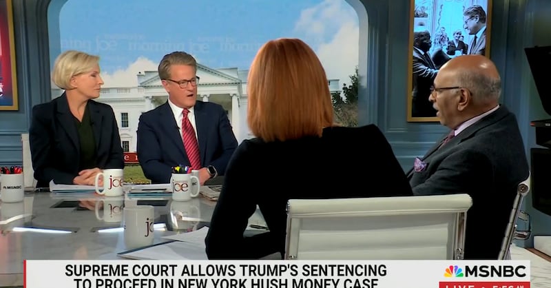 Steele and Scarborough clash during the heated debate.