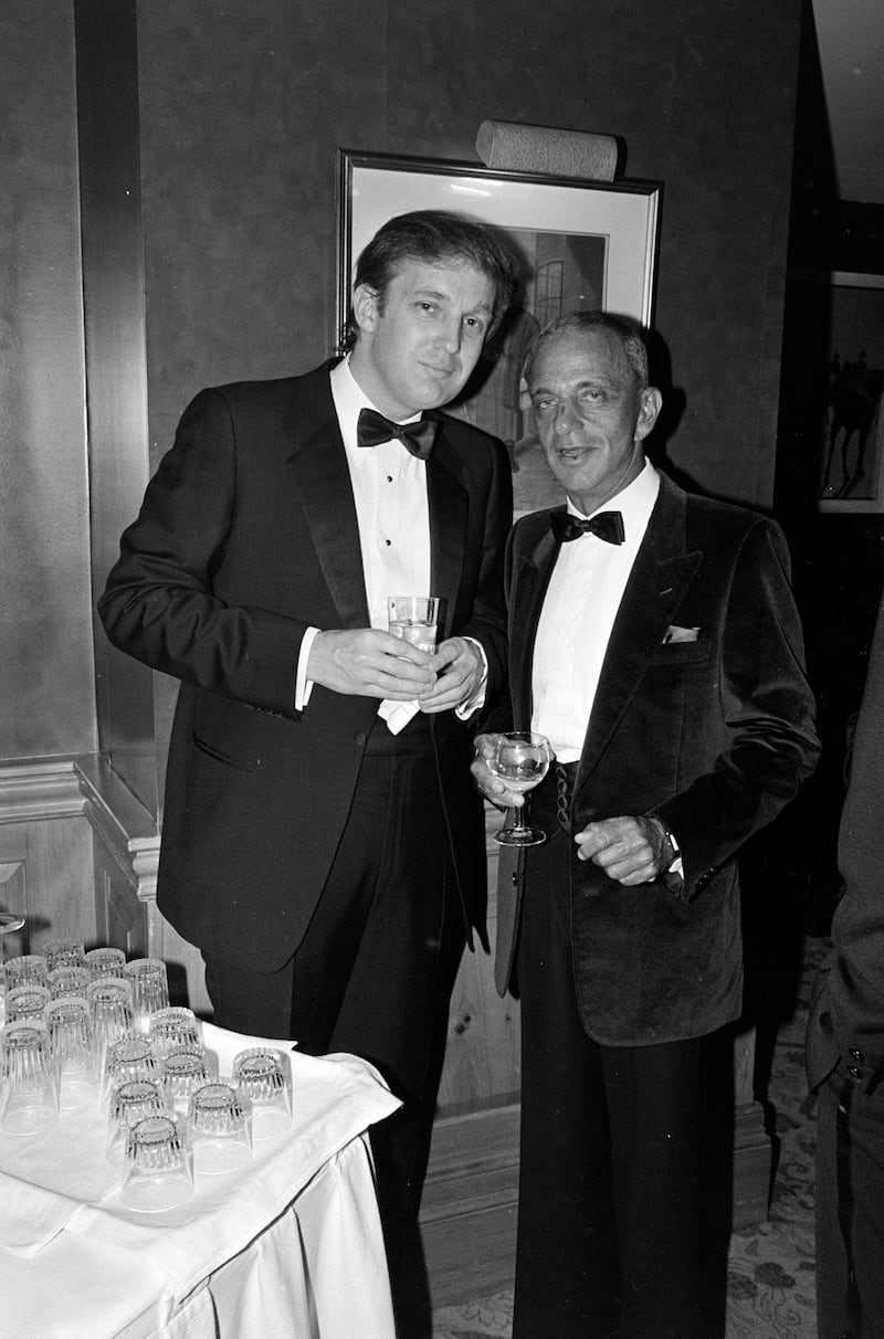 Donald J. Trump and Roy Cohn