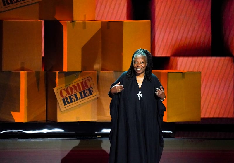 WASHINGTON - DECEMBER 3: Pictured: Whoopi Goldberg at THE 46TH ANNUAL KENNEDY CENTER HONORS, which will air Wednesday, Dec. 27 (9:00-11:00 PM, ET/PT) on the CBS Television Network. (Photo by Gail Schulman/CBS via Getty Images)