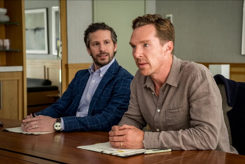 Andy Samberg and Benedict Cumberbatch