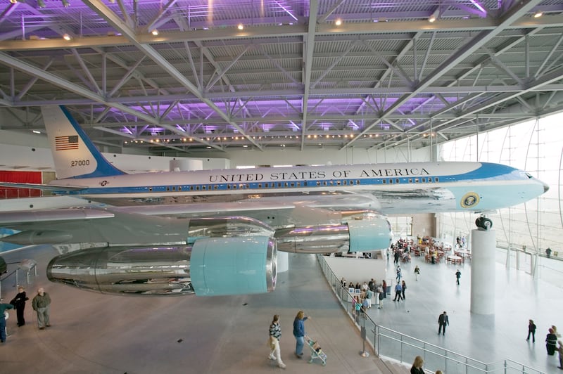 Inside the Air Force One Pavilion at the Ronald Reagan Presidential Library and Museum, Simi Valley