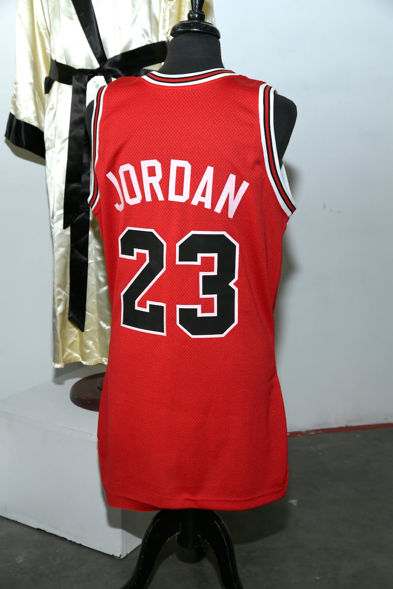 Michael Jordan's famous jersey number was 23.