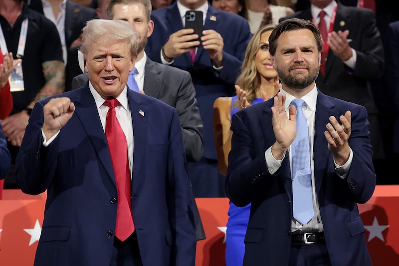 Trump went against JD Vance's assurances that the U.S. was not attempting a "regime change" in Iran.