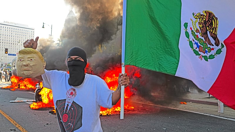 LA protest