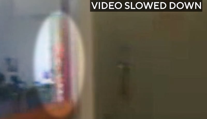 Only a sliver of the staircase that led to Jeffrey Epstein’s cell was visible to a security camera.