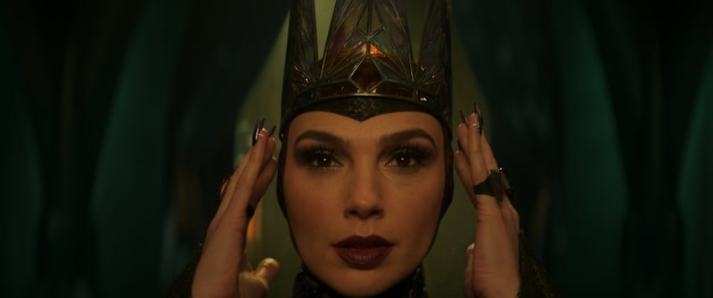 Gald Gadot as the Evil Queen in ‘Snow White.’