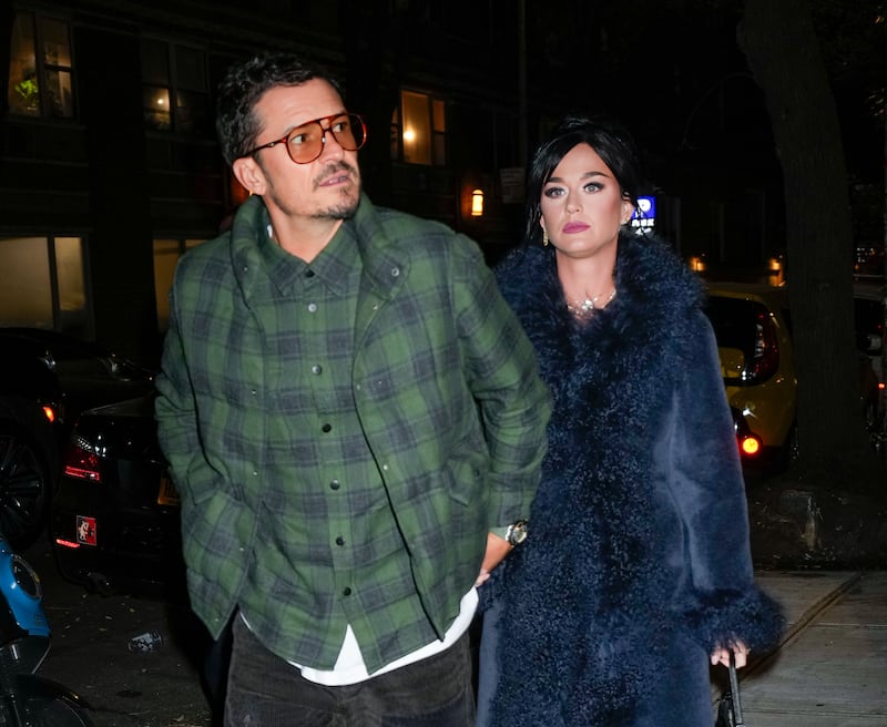 Katy Perry and Orlando Bloom.