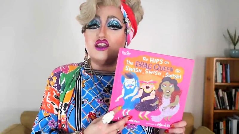 A children's show featuring drag artist Lil Miss Hot Mess was highlighted by the White House as a reason public broadcasting should be defunded.