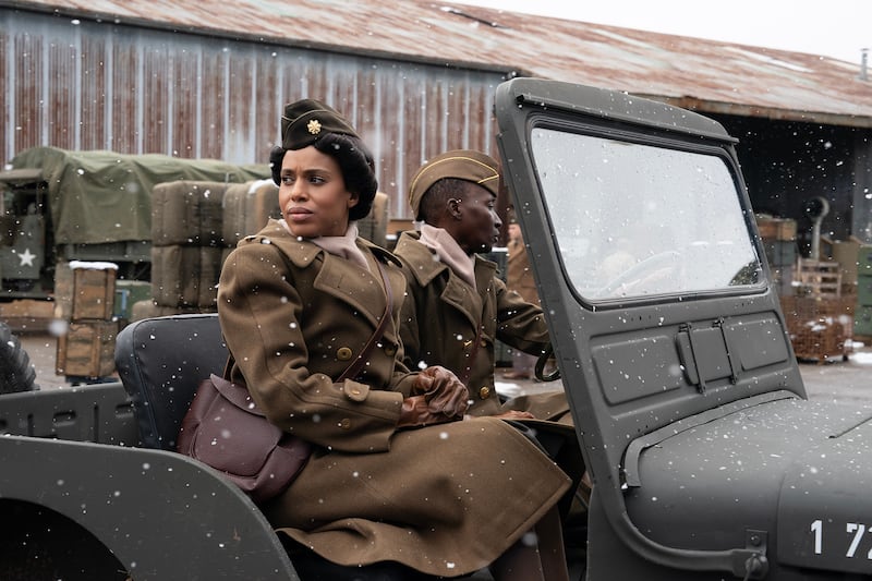 Kerry Washington as Major Charity Adams.