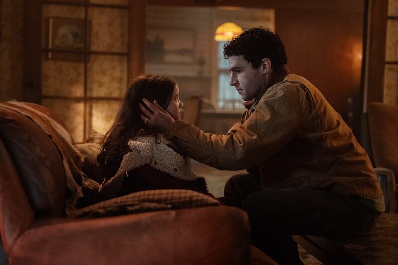 Matilda Firth and Christopher Abbott