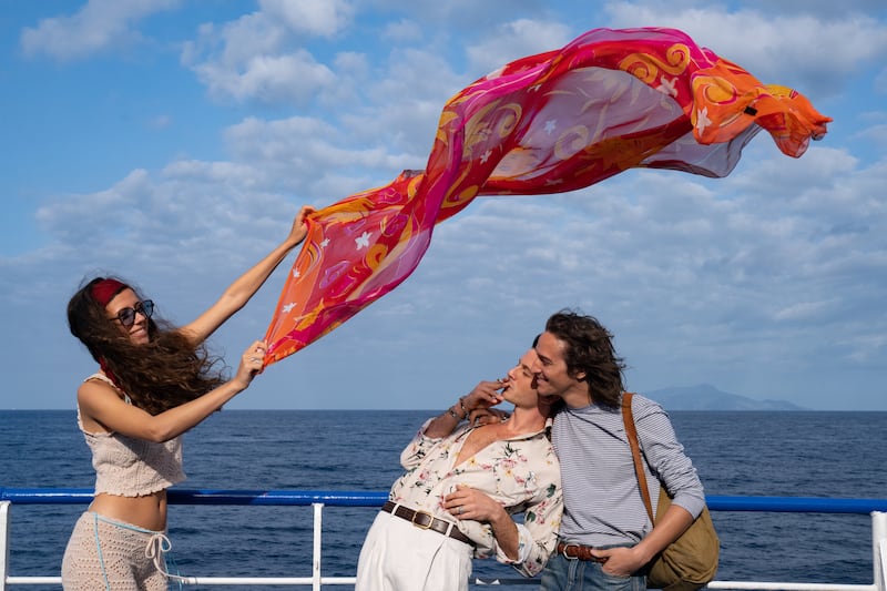 Celeste Dalla Porta, Dario Aita and Daniele Rienzo
