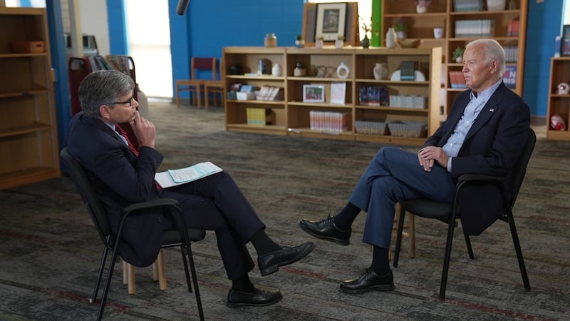 President Joe Biden speaks with 'This Week' anchor George Stephanopoulos