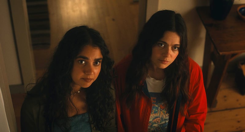 Geraldine Viswanathan and Molly Gordon.