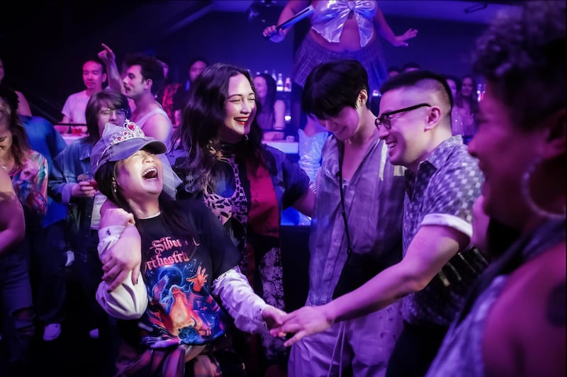 Lily Gladstone, Kelly Marie Tran, Bowen Yang and Han Gi-Chan