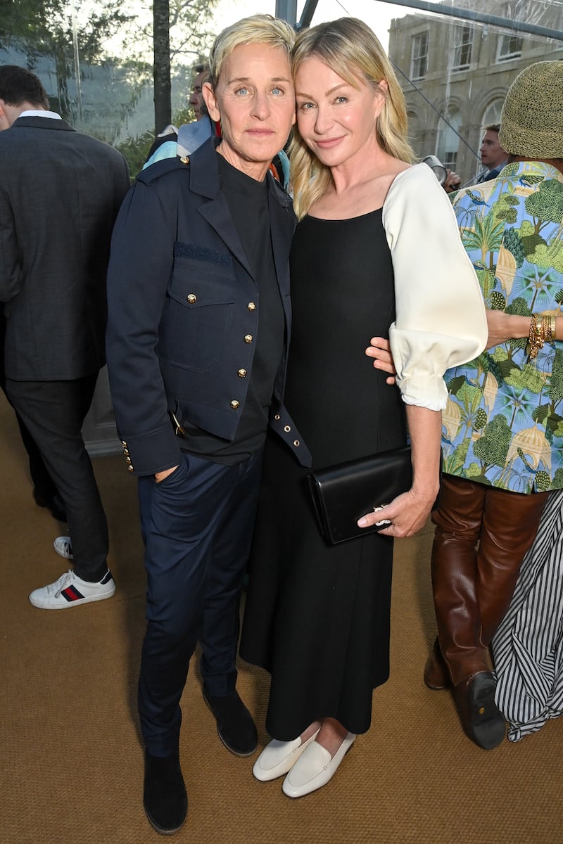 Ellen DeGeneres and Portia de Rossi