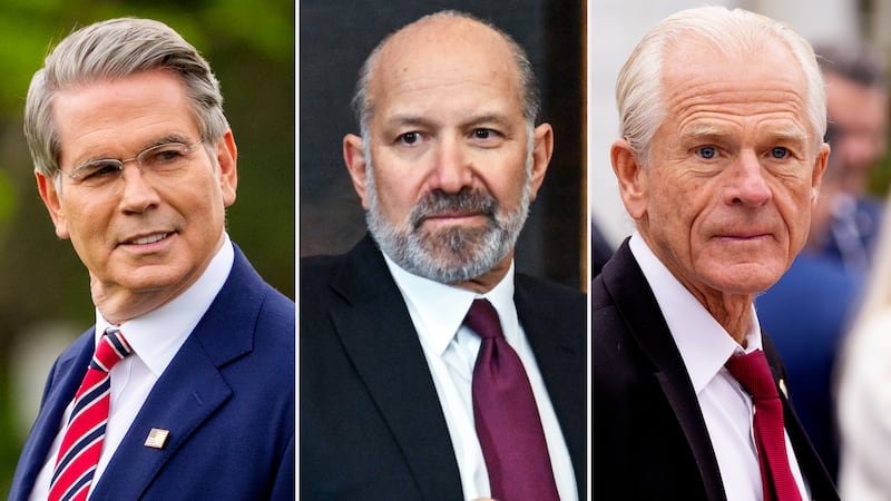 Scott Bessent/Howard Lutnick/Peter Navarro